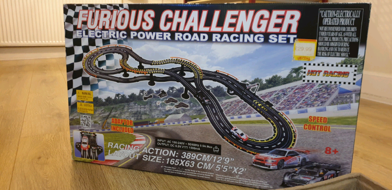 furious challenger road racing set